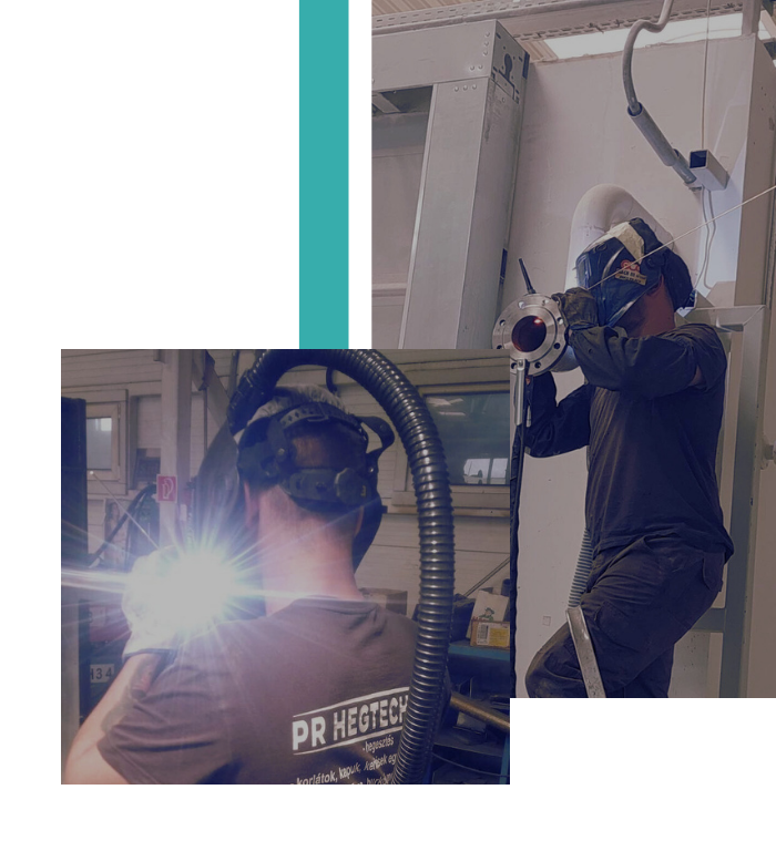 Fémipari kivitelezés és fémgyártás cég vezetőről kép